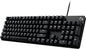 Logitech G413 SE MECHANICAL GAMING KEYBOARD PBT Keycaps Aluminum top case USB 2. image 0