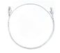 8ware CAT6 Ultra Thin Slim Cable 20m - White Color Premium RJ45 Ethernet Network image 0
