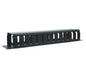 LDR 1U 19' Cable Management Rail 24 Slot Shallow (Plastic) - 1U image 0