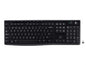 Logitech K270 2.4 GHz Wireless Full Size Keyboard 128-bit AES encryption 24-mont image 0