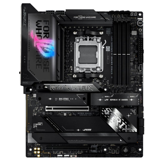 ASUS AMD ROG STRIX X870E-E GAMING WIFI (AM5) ATX Motherboard 4x DDR5 192GB, 1x P image 0