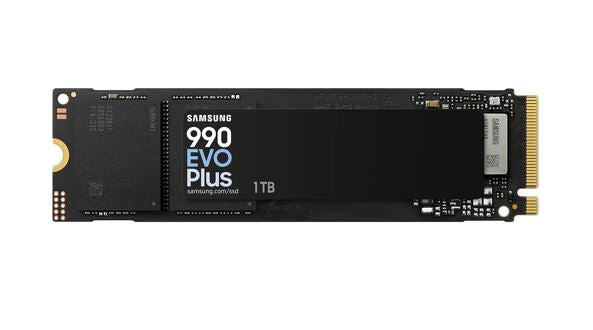 Samsung 990 EVO Plus 1TB PCIe Gen5 NVMe SSD 7150MB/s 6300MB/s R/W 850K/1350K IOP image 0