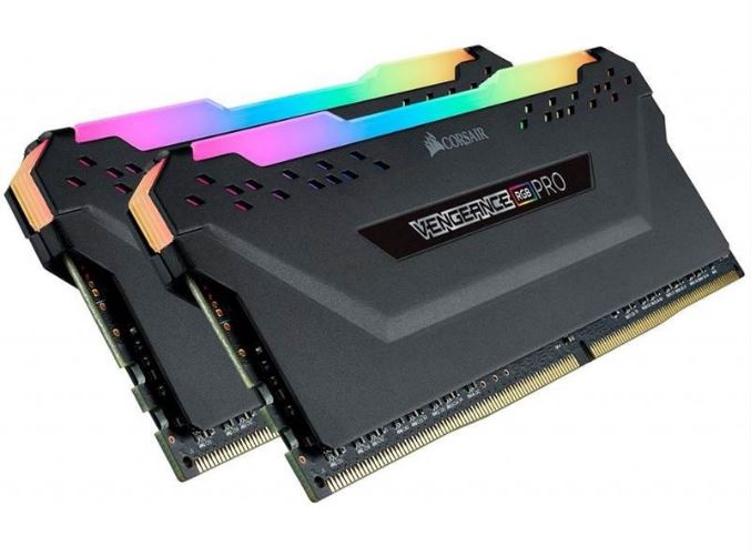 Corsair Vengeance RGB PRO 16GB (2x8GB) DDR4 3200MHz C16 Desktop Gaming Memory image 2