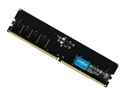 Crucial 8GB (1x8GB) DDR5 UDIMM 5600MHz CL46 Desktop PC Memory image 0