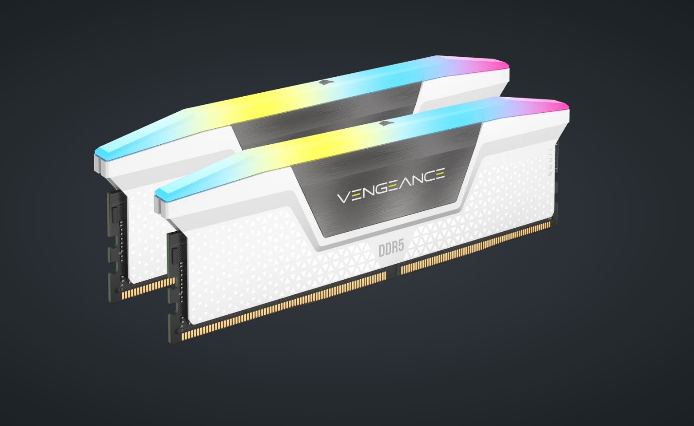 Corsair Vengeance RGB 32GB (2x 16GB) DDR5 6000MHz C36 Desktop Memory Attain top image 0