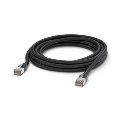 Ubiquiti UniFi Patch Cable Outdoor 5M Black, Single Unit All-weather, RJ45 Ether image 1