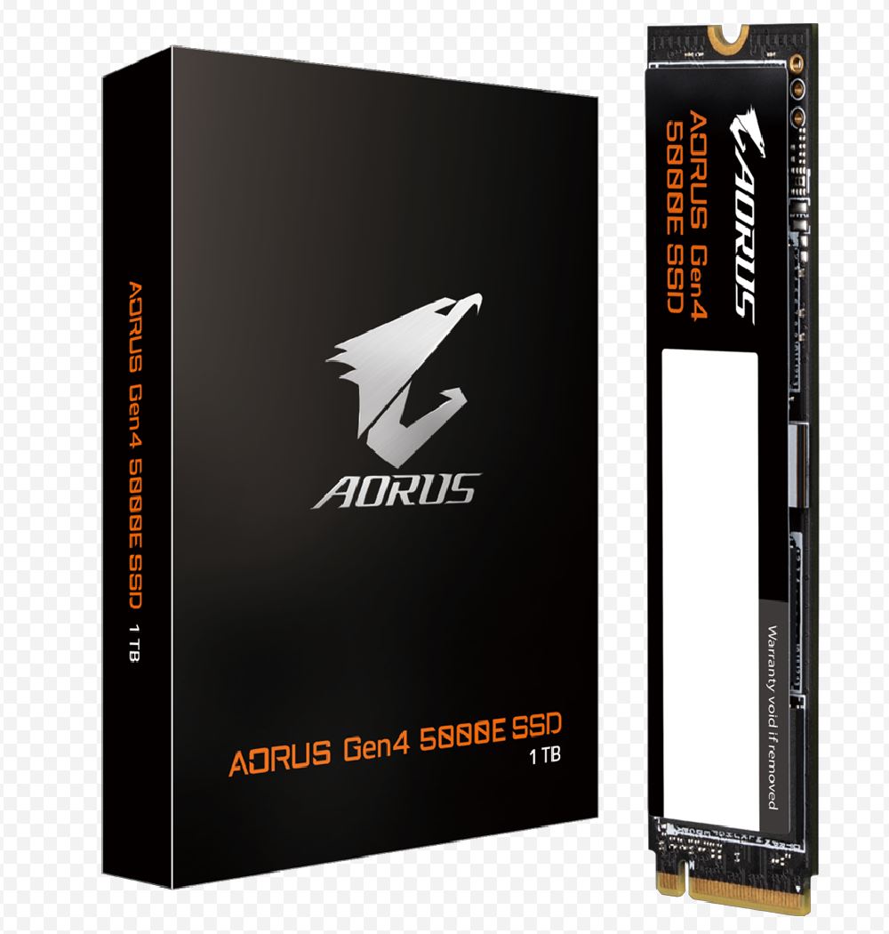 Gigabyte AORUS Gen4 5000E SSD 1024GB PCI-Express 4.0x4, NVMe 1.4, Sequential Rea image 0