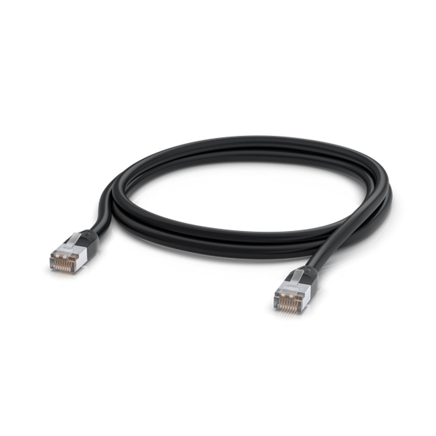 Ubiquiti UniFi Patch Cable Outdoor 2M Black, Single Unit All-weather, RJ45 Ether image 1