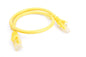 8Ware CAT6A Cable 0.25m (25cm) - Yellow Color RJ45 Ethernet Network LAN UTP Patc image 0