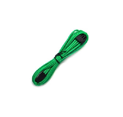 Sleeved 45cm PCI-E 6+2pin Cable Green image 0