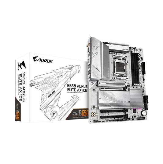 Gigabyte B650 AORUS ELITE AX ICE AM5 DDR5 ATX Motherboard