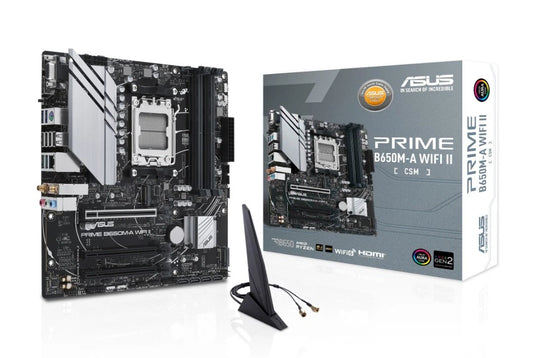ASUS PRIME B650M-A WIFI II-CSM AM5 DDR5 Micro-ATX Motherboard