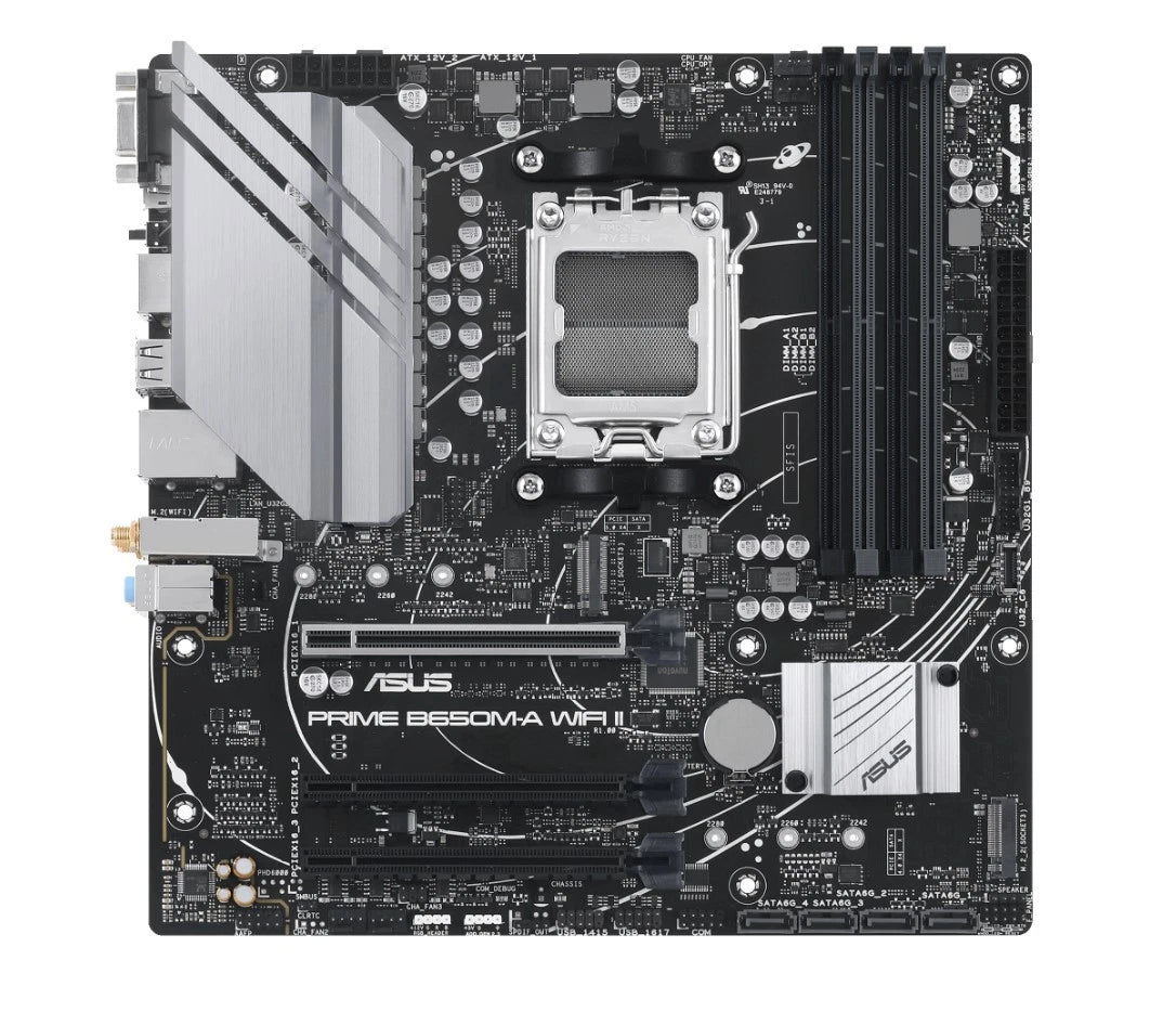 ASUS PRIME B650M-A WIFI II-CSM AM5 DDR5 Micro-ATX Motherboard
