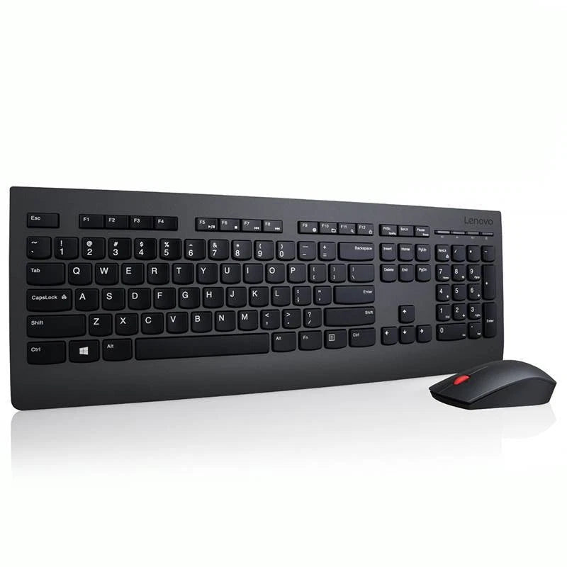 Lenovo Professional Wireless Keyboard & Mouse Combo – 2.4GHz, Slim Full-Size