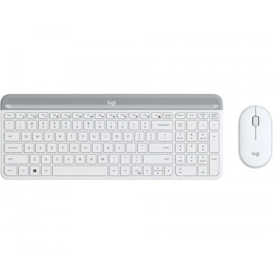 Logitech MK470 Slim Wireless Keyboard & Mouse Combo – Ultra Quiet, Nano Receiver