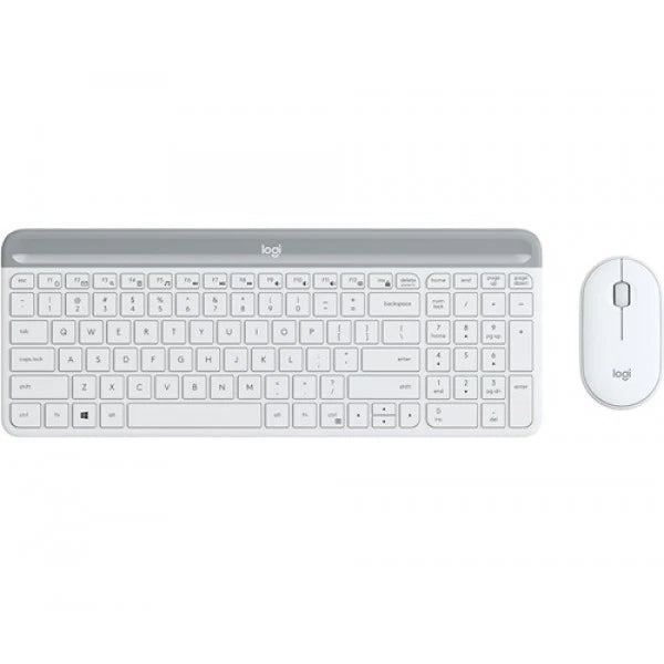 Logitech MK470 Slim Wireless Keyboard & Mouse Combo – Ultra Quiet, Nano Receiver