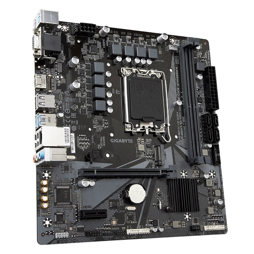 Gigabyte H610M H V2 DDR4 LGA1700 mATX Motherboard