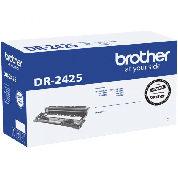 Brother DR-2425 Mono Laser Drum- Standard Cartridge - HL-L2350DW/L2375DW/2395DW/