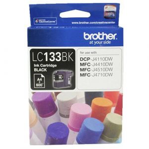 Brother LC-133BK Black Ink Cartridge - MFC-J6520DW/J6720DW/J6920DW and DCP-J4110DW/MFC-J4410DW/J4510DW/J4710DW and DCP-J152W/J172W/J552DW/J752