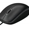 Logitech B100 Optical USB Mouse 800dpi for PC Laptop Mac Tux Full Size Comfort s