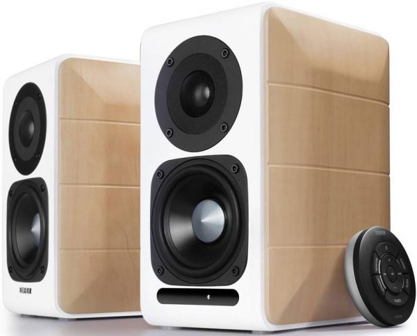 Edifier S880DB Hi-Res Audio Certified Powered Bookshelf Bluetooth Speakers White