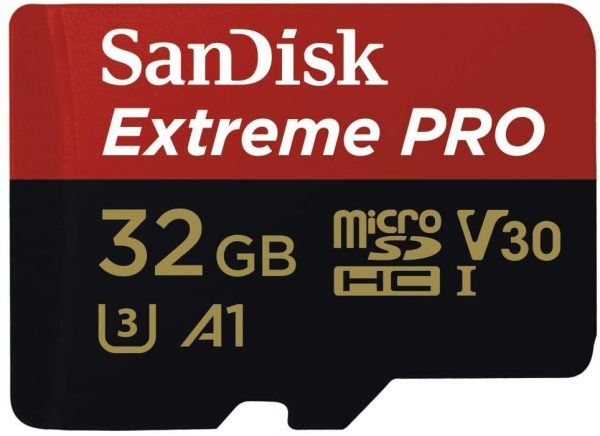 SanDisk Extreme Pro 32GB microSD SDHC SQXCG 100MB/s 90MB/s V30 U3 C10 UHS-1 4K U