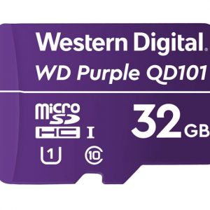 Western Digital WD Purple 32GB MicroSDXC Card 24/7 -25°C to 85°C Weather & Hum