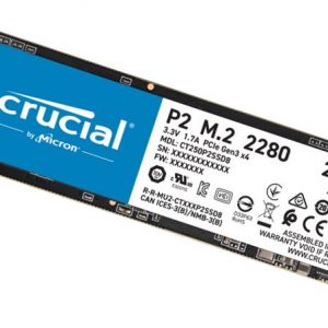 Crucial P2 250GB PCIe NVMe SSD 2100/1150 MB/s R/W 150TBW 1.5mil hrs MTTF Acronis True Image Cloning Software 5yrs wty ~SA2000M8/250G