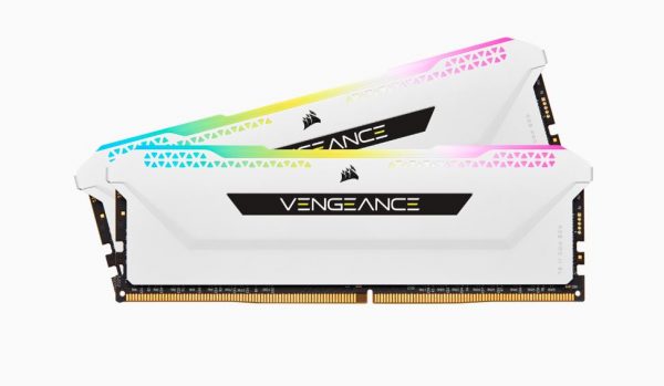 Corsair Vengeance RGB PRO SL 32GB (2x16GB) DDR4 3200Mhz C16 White Heatspreader D