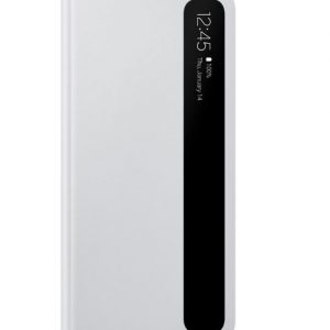 Samsung Galaxy S21 5G Smart Clear View Cover - Light Gray (EF-ZG991CJEGWW)