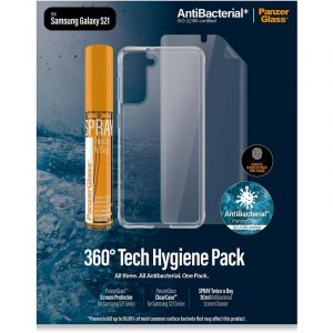 PanzerGlass Samsung Galaxy S21 5G - 360? Tech Hygiene Pack (Screen Protector