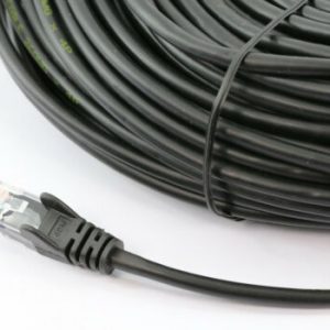 8Ware Cat6a UTP Ethernet Cable 15m Snagless Black