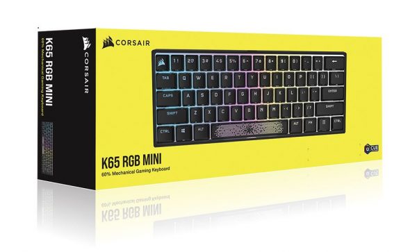 Corsair K65 RGB MINI 60% Mechanical Gaming Keyboard
