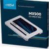 Crucial MX500 1TB 2.5' SATA SSD - 560/510 MB/s 90/95K IOPS 360TBW AES 256bit Enc