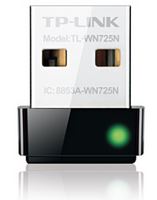TP-Link TL-WN725N N150 Nano Wireless N USB Adapter 2.4GHz (150Mbps) 1xUSB2 802.1