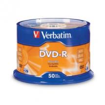 Verbatim 95101 DVD-R 4.7GB 50Pk Spindle