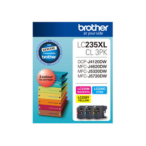 Brother LC-235XLC3PK Colour Value Pack (Yield