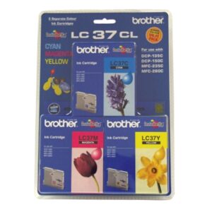 Brother LC-37 Colour Pack - includes 1 x LC37C