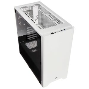 Corsair Carbide 275R White ATX Mid-Tower Case. Side Window. No Top magnetic mesh filter. Two Years Warranty (LS)