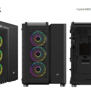 Corsair Crystal Series 680X RGB ATX High Airflow