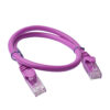 8Ware Cat6a UTP Ethernet Cable 25cm Snagless Purple