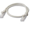 8Ware CAT6A Cable 0.5m (50cm) - Grey Color RJ45 Ethernet Network LAN UTP Patch C