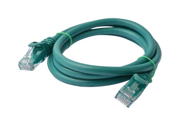 8Ware CAT6A Cable 1m - Green Color RJ45 Ethernet Network LAN UTP Patch Cord Snag