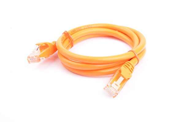 8Ware CAT6A Cable 1m - Organge Color RJ45 Ethernet Network LAN UTP Patch Cord Sn