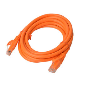 8Ware CAT6A Cable 2m - Orange Color RJ45 Ethernet Network LAN UTP Patch Cord Snagless