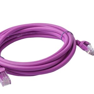8Ware CAT6A Cable 3m - Purple Color RJ45 Ethernet Network LAN UTP Patch Cord Sna