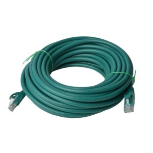 8Ware CAT6A Cable 50m - Green Color RJ45 Ethernet Network LAN UTP Patch Cord Sna