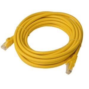 8Ware CAT6A Cable 5m - Yellow Color RJ45 Ethernet Network LAN UTP Patch Cord Sna