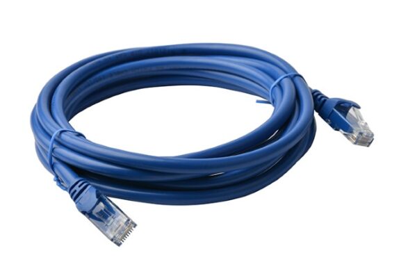 8Ware CAT6A Cable 7m - Blue Color RJ45 Ethernet Network LAN UTP Patch Cord Snagl