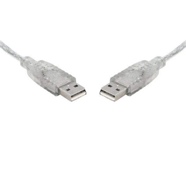8Ware 2m USB 2.0 Cable - Type A to Type A Male to Male High Speed Data Transfer